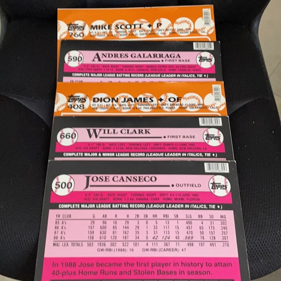 1989TOPPS (9)SCHOOL FOLDERS NEW CONDITION. $15 each - Picture 4 of 5